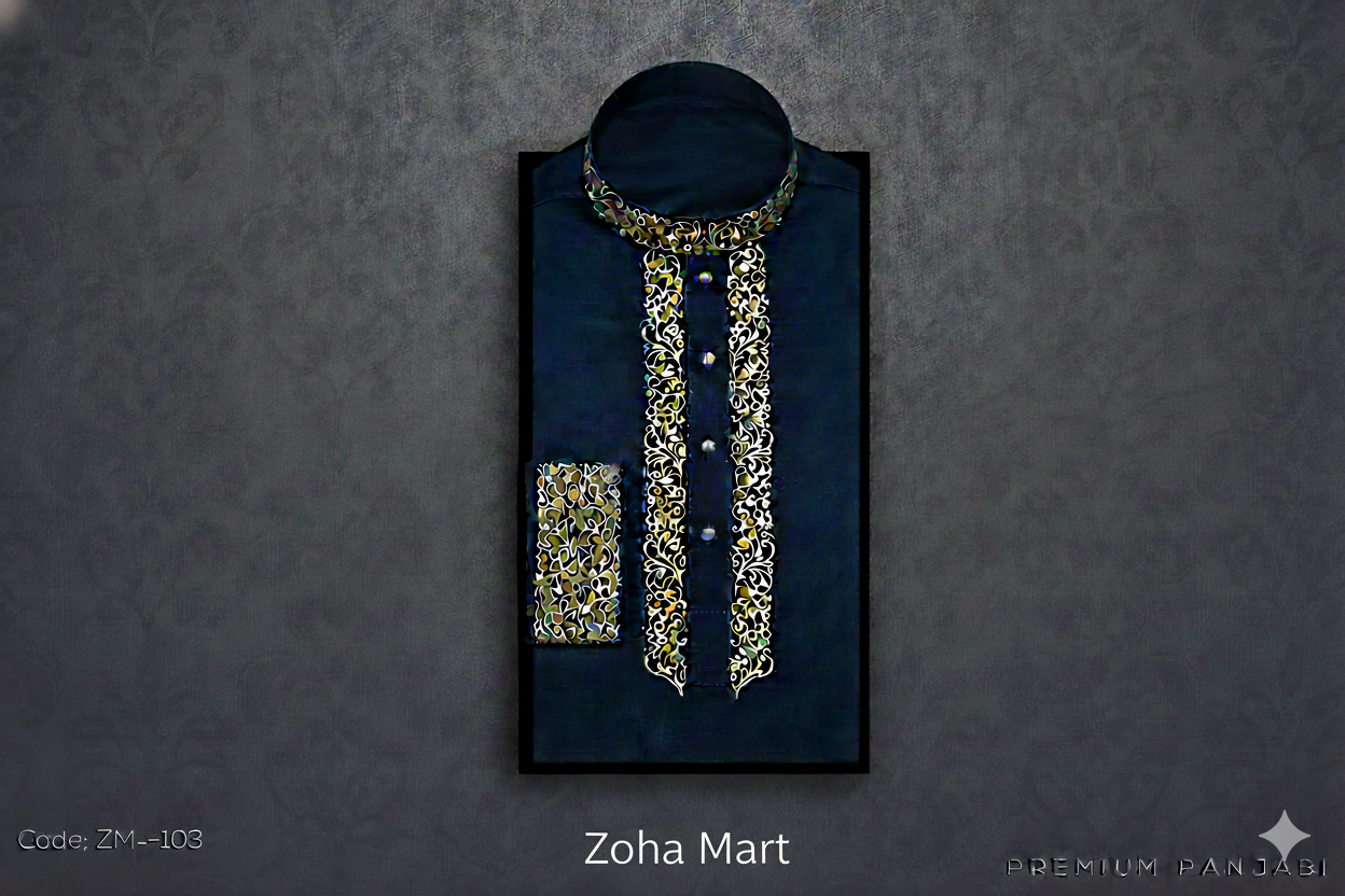 ELITE Quality Embroidered Panjabi I ZP-103